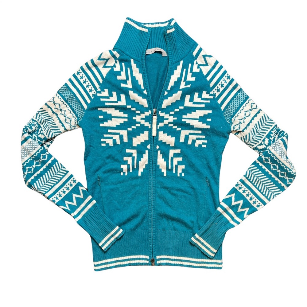 Athleta Winter Zip up Sweater